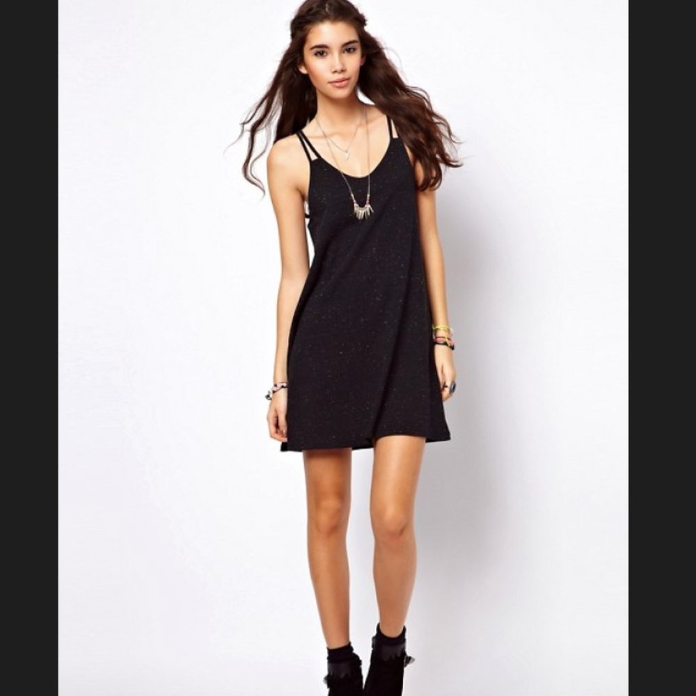 ASOS Strappy Mini Dress w Back Strap Detai…